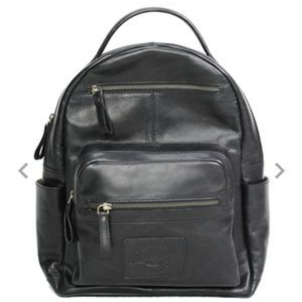 Rawlings Black Vintage Leather Backpack